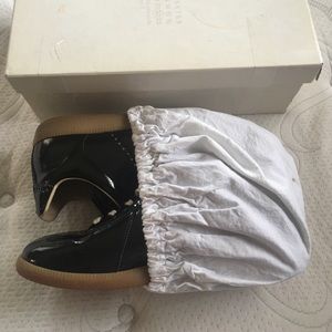 Maison Margiela patent leather sneakers